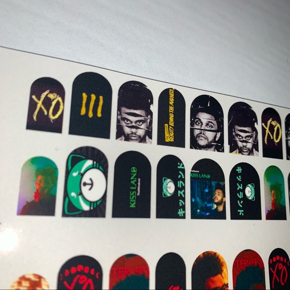The Weeknd nail decals - Picture 4 of 6